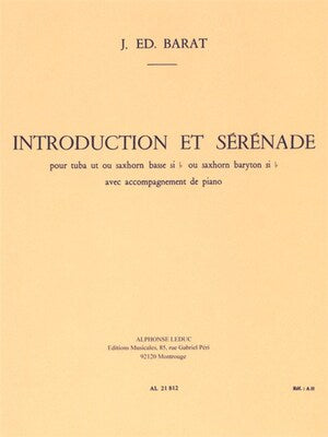BARAT - INTRODUCTION ET SERENADE TUBA/PIANO