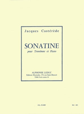 CASTEREDE - SONATINE FOR TROMBONE/PIANO
