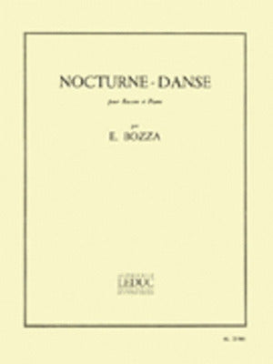 BOZZA - NOCTURNE DANCE FOR BASSOON/PIANO