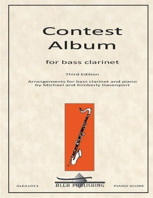 CONTEST ALBUM FOR BASS CLARINET 3RD EDITION