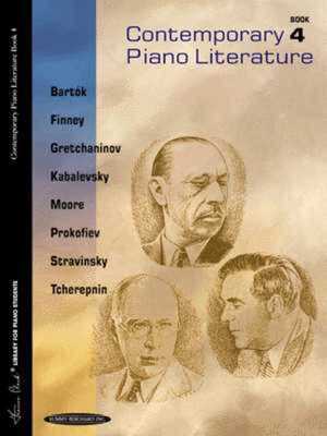 CONTEMPORARY PIANO LITERATURE BK 4