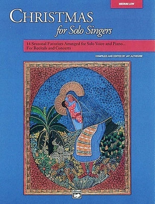 CHRISTMAS FOR SOLO SINGERS MEDIUM LOW CD