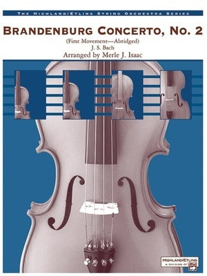 BRANDENBURG CONCERTO NO 2 1ST MVT ABRIDGED SO3 SC/PTS
