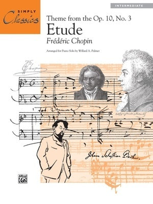 CHOPIN - ETUDE OP 10 NO 3 THEME ARR PALMER