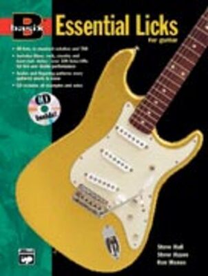 BASIX ESSENTIAL LICKS FOR GUITAR BK/CD