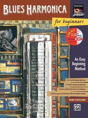 BLUES HARMONICA FOR BEGINNERS BK/ECD