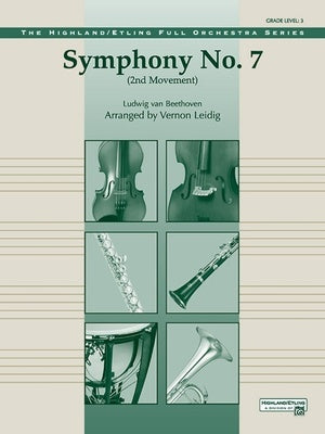 BEETHOVEN - SYMPHONY NO 7 2ND MVT FO3 SC/PTS