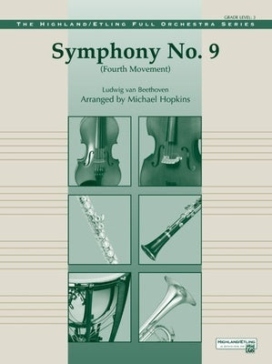 BEETHOVEN - SYMPHONY NO 9 4TH MVT FO3 SC/PTS