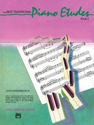 BEST TRADITIONAL PIANO ETUDES BK 2 ED OLSON