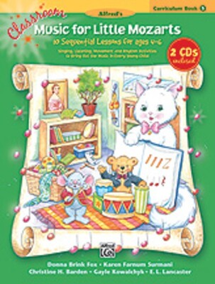 CLASSROOM MUSIC FOR LITTLE MOZARTS CURRICULUM BK 3 BK/CD