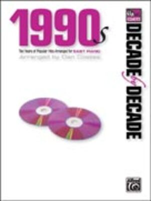DECADE BY DECADE 1990S EASY PIANO ARR COATES