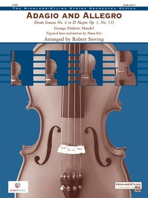 ADAGIO AND ALLEGRO FOR STRING ORCHESTRA SO4 SC/PTS