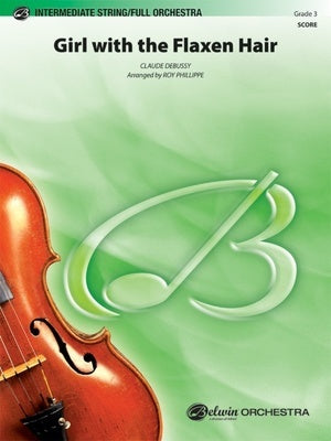 DEBUSSY - GIRL WITH THE FLAXEN HAIR FO3 SC/PTS