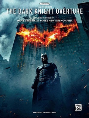 DARK KNIGHT OVERTURE EASY PIANO ARR COATES