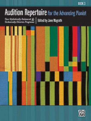 AUDITION REPERTOIRE FOR ADVANCING PIANIST BK 3