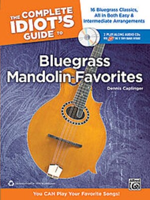 COMPLETE IDIOTS GUIDE BLUEGRASS MANDOLIN FAVOURTES