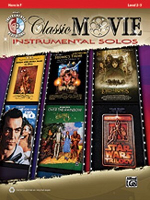CLASSIC MOVIE INSTRUMENTAL SOLOS FRENCH HORN BK/CD