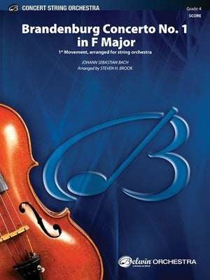 BACH - RANDENBURG CONCERTO NO 1 F MAJOR MVT 1 SO3.5 SC/PTS