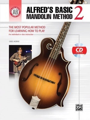 ALFREDS BASIC MANDOLIN METHOD 2 BK/CD
