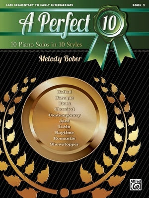 BOBER - A PERFECT 10 BK 2 10 PIANO SOLOS IN 10 STYLES