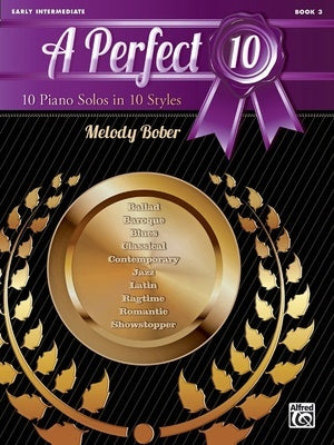 BOBER - A PERFECT 10 BK 3 10 PIANO SOLOS IN 10 STYLES