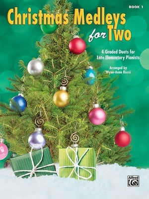 CHRISTMAS MEDLEYS FOR TWO BK 1 PIANO DUET ARR ROSSI
