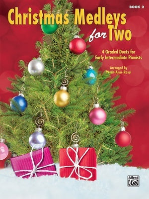 CHRISTMAS MEDLEYS FOR TWO BK 2 PIANO DUET ARR ROSSI