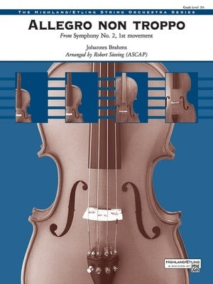 ALLEGRO NON TROPPO FROM SYMPHONY NO 2 1ST MVT SO2.5 SC/PTS