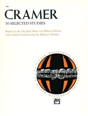 CRAMER - 50 SELECTED STUDIES FOR PIANO