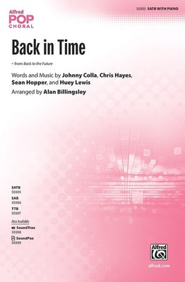 BACK IN TIME SATB
