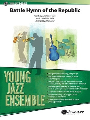 BATTLE HYMN OF THE REPUBLIC FOR JAZZ ENSEMBLE JE2.5 SC/PTS