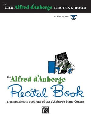 D'AUBERGE PIANO COURSE RECITAL BK 1