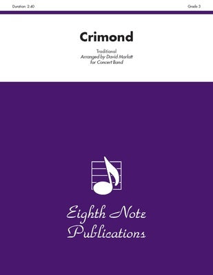 CRIMOND FOR CONCERT BAND CB3 SC/PTS