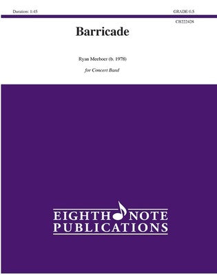 BARRICADE FOR CONCERT BAND CB0.5 SC/PTS