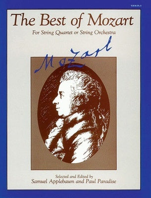 BEST OF MOZART FOR STRING QUARTET VLN 1