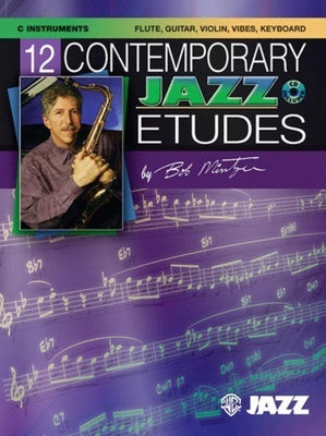 CONTEMPORARY JAZZ ETUDES 12 FLT GTR VIBES VLN