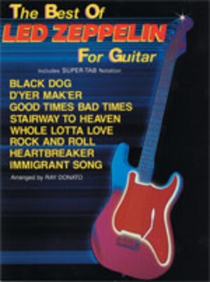 BEST OF LED ZEPPELIN FOR GUITAR WITH SUPER TAB