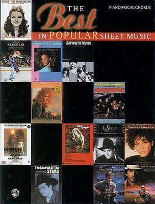 BEST IN POPULAR SHEET MUSIC PVG