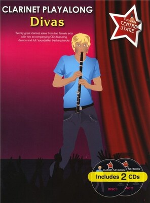 CLARINET PLAYALONG DIVAS BK/2CDS