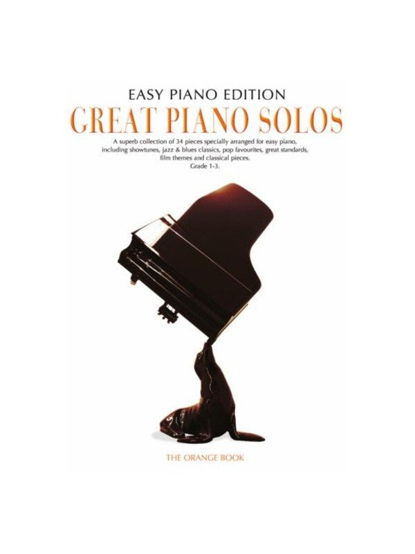 GREAT PIANO SOLOS EASY ORANGE BOOK