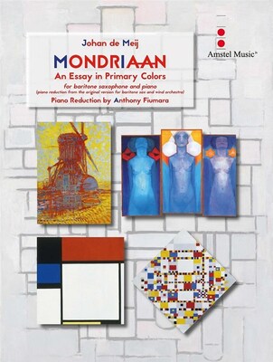 DE MEIJ - MONDRIAAN FOR BARITONE SAX/PIANO