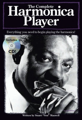 COMPLETE HARMONICA PLAYER BK/CD