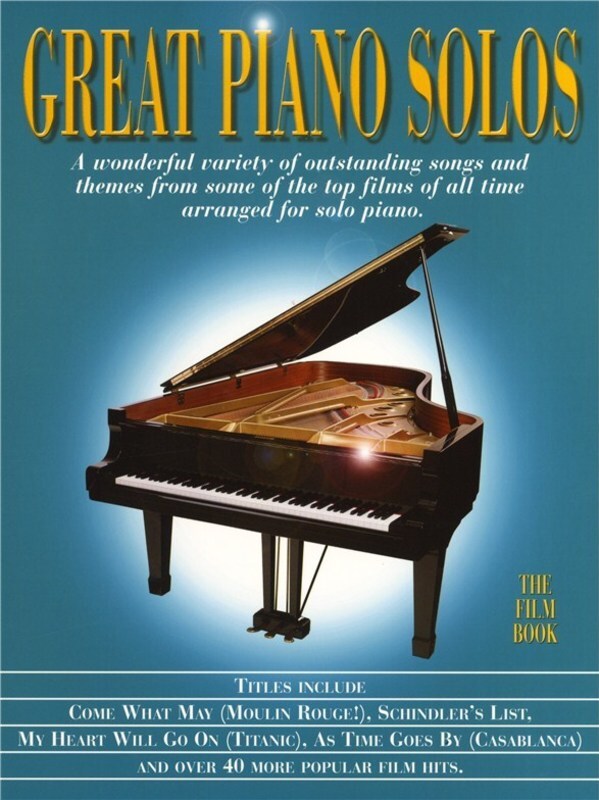 GREAT PIANO SOLOS FILM BOOK