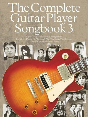 COMPLETE GUITAR PLAYER SONGBOOK 3 2014 EDITION