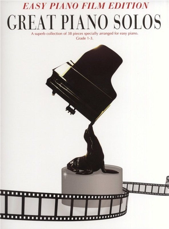GREAT PIANO SOLOS EASY PIANO EDITION FILM BOOK