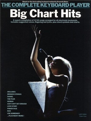 COMPLETE KEYBOARD PLAYER BIG CHART HITS