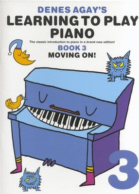 AGAY LEARNING TO PLAY PIANO 3 MOVING ON