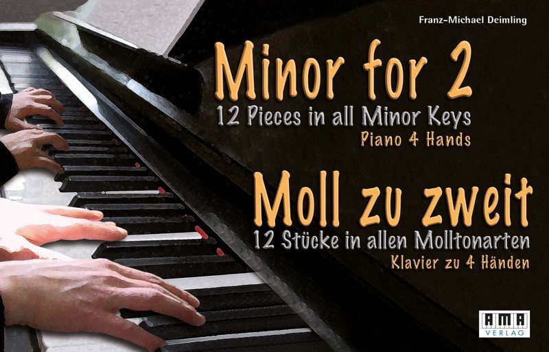 DEIMLING - MINOR FOR 2 12 PIECES ALL MINOR KEYS PIANO DUET