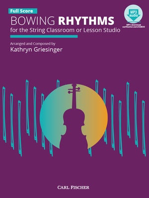 BOWING RHYTHMS FULL SCORE ARR GRIESINGER