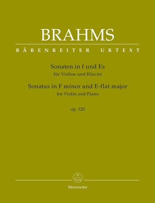 BRAHMS - SONATAS OP 120 VIOLIN/PIANO